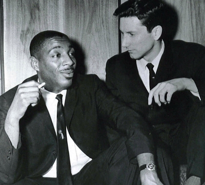 Dick Gregory and Tim Boxer at the Chicago Playboy Club, 1961