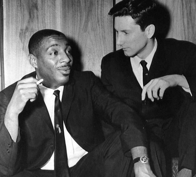 Dick Gregory and Tim Boxer at the Chicago Playboy Club 1961