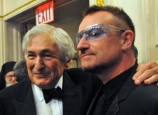James Wolfensohn and Bono