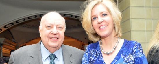 Elizabeth and Roger Ailes
