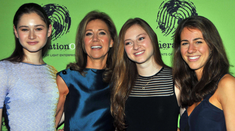 Silda Wall Spitzer and daughters