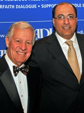 Robert Sugarman, ADL national chair, and Ido Aharoni, Israeli Consul General