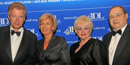 Peter Ammon and Marliese Heimann-Ammon with Golda and Abraham Foxman
