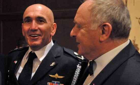 Maj. Gen. Uri Bar-Lev, Senior Israel Police & Public Security Attache for North America, and Gabriel Erem, Publisher of Lifestyles