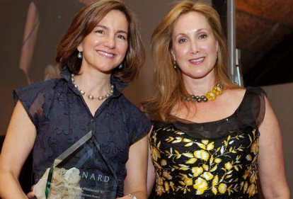Jolyne Caruso-FitzGerald (left) and Cheryl Milstein