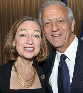 Outgoing president Janis W. Shorenstein and incoming president Alan S. Jaffe