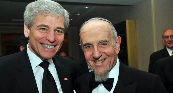 William Rapfogel and Rabbi Haskel Lookstein