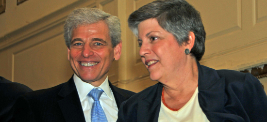 William Rapfogel and Janet Napolitano