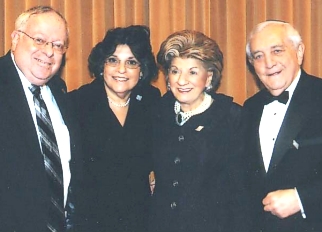 Sherman and Sheila Simanowitz with Jean and Eugen Gluck