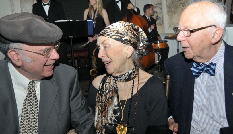 Mordechai Omer, Anita Kahn and Lionel Around
