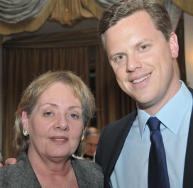 Janis Brooks, women’s divison national director, and Willie Geist