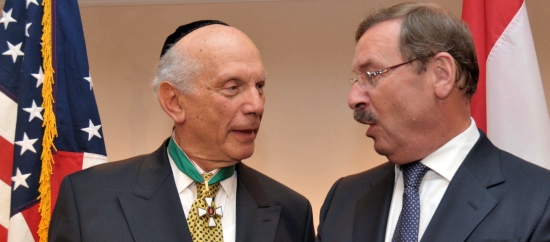 Rabbi Arthur Schneier and Viktor Polgar