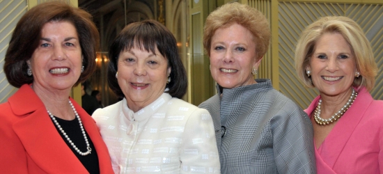 Mady Caslow (from left), Dr. Marsha Firestone, Judith Roth Berkowitz and Dr. Dale Atkins