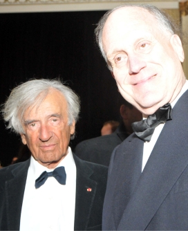 Elie Wiesel and Ronald Lauder