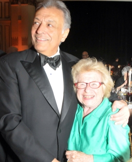 Zubin Mehta and Dr. Ruth Westheimer