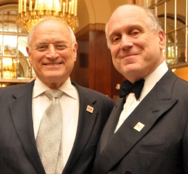 Malcolm Hoenlein and Ambassador Ronald Lauder