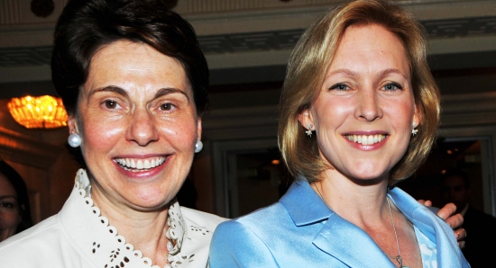 Merryl H. Tisch and Senator Kirsten Gillibrand