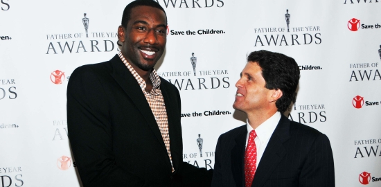Mark Shriver looking up to Amar’e Stoudemire