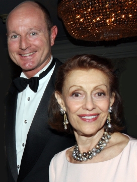 Prince Dimitri of Yugoslavia and Evelyn Lauder