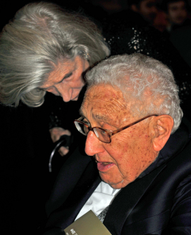 Nancy and Henry Kissinger