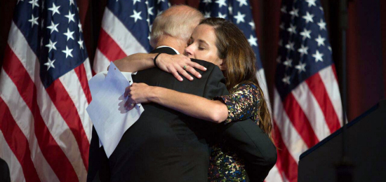 Joe Biden and daughter Ashley