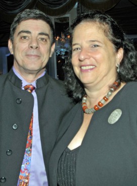 Christopher and Suzanne Ponsot, of American Friends of Israel Philharmonic Orchestra