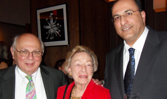 Harvey and Connie Krueger with Ido Aharoni