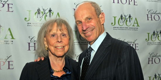 Jonathan Tisch and mother Joan