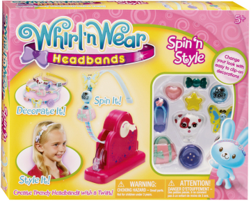 Whirl ‘n Wear Headbands Spin ‘n Style