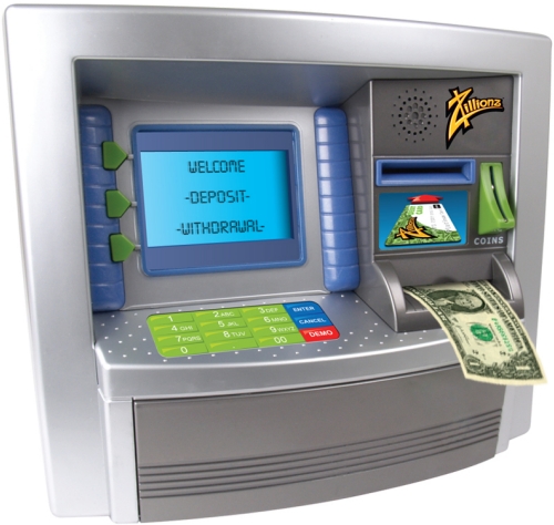 ZILLIONZ SAVINGS GOAL ATM BANK 