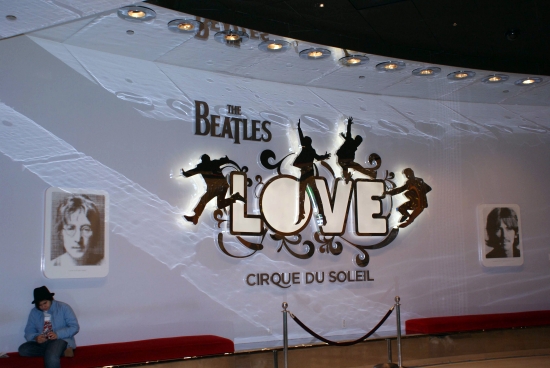 Beatles theater at the Mirage