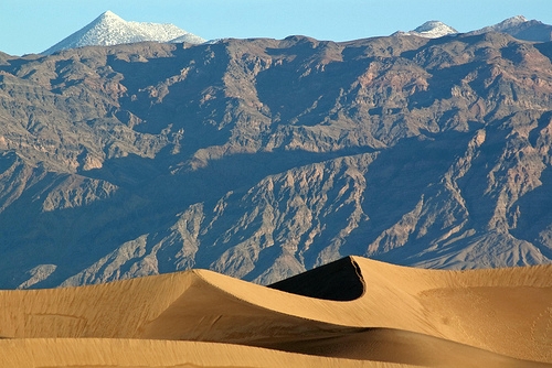 Sand dunes at Stovepipe Wells