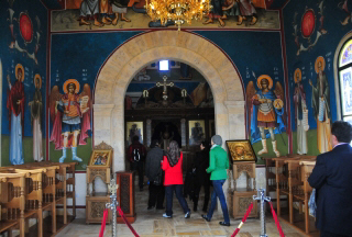 Inside John the Baptist Greek Orthodox Church