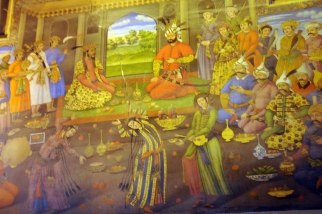 Fresco at Chehel Sotun Palace