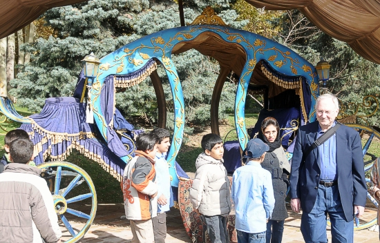 Shah’s carriage at Saad Abad Palace 