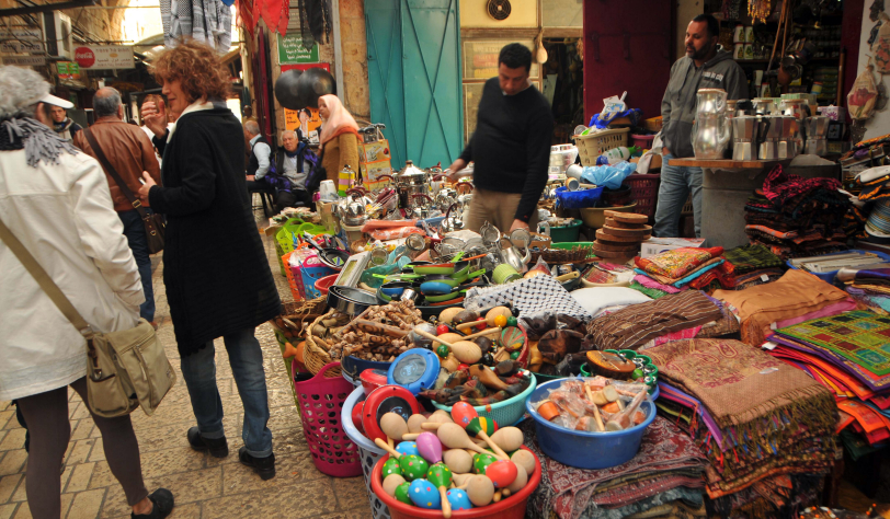 Colorful marketplace