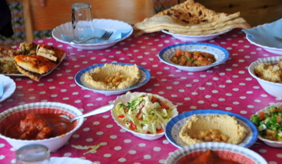 A Druze meal