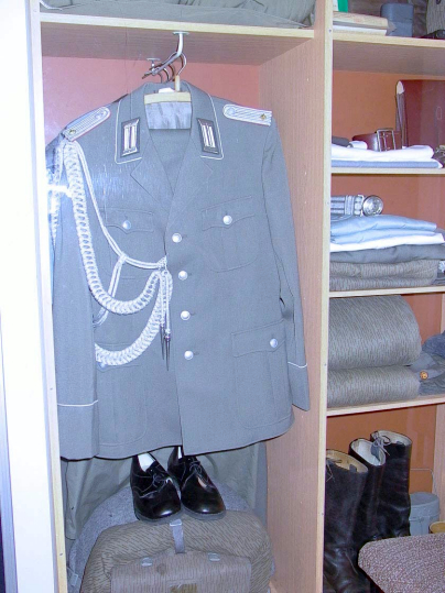 Officer’s wardrobe