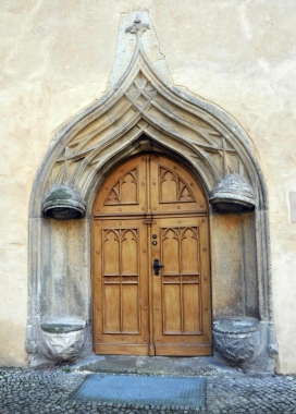 Doorway to Luther House
